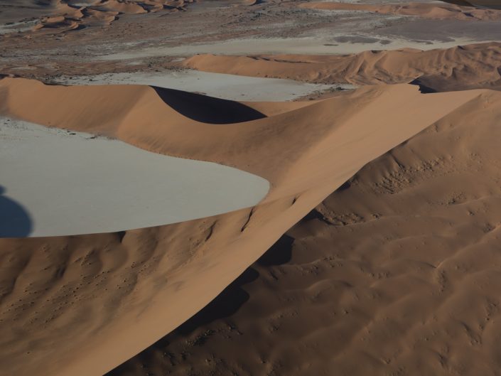 Dunas no Parque Nacional Namib-Naukluft