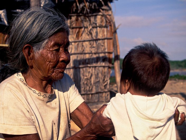 Generations of Pataxó ethnic Group